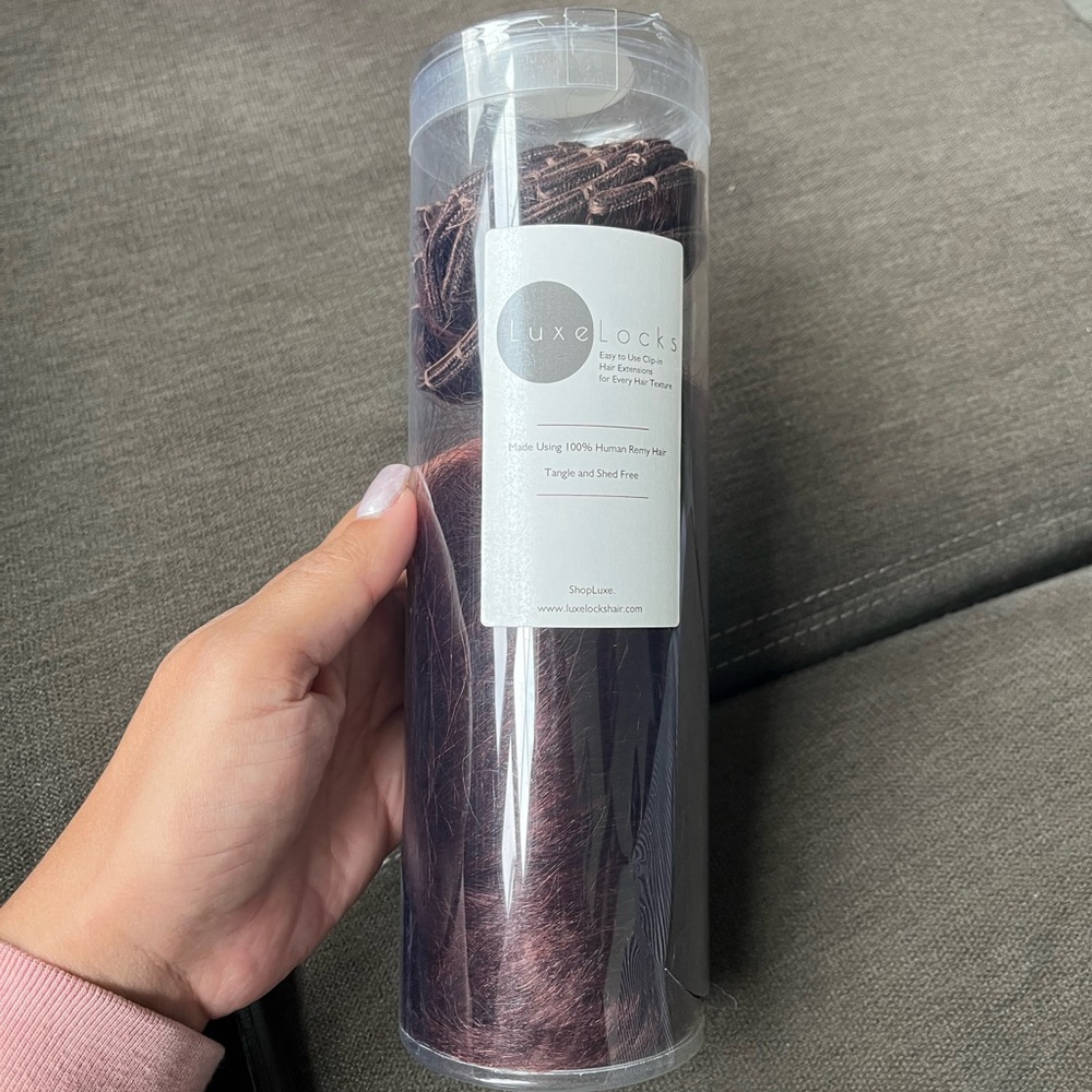 LuxeLocks Human Remy Hair Extensions - Picture 3 of 3